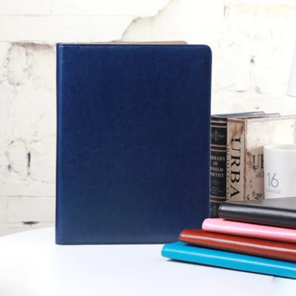 Multifunctionele Padfolio Professionele Business Ritssluiting Padfolio Map Document Case Organisator Lederen A4 PU Portfolio Memo Pad