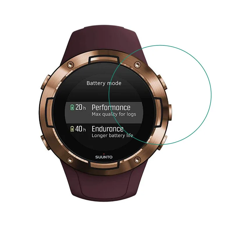 Miếng Dán Bảo Vệ Trong Suốt Bảo Vệ Bảo Vệ Cho Suunto 5 Suunto5 Thể Thao Đồng Hồ Thông Minh Smartwatch Màn Hình Phủ Kín Màn Hình