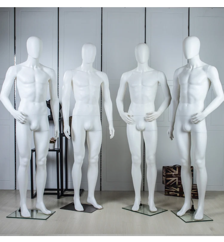 High Quality Full Body Faceless Male Mannequin Fiberglass Model Made In China On Sale