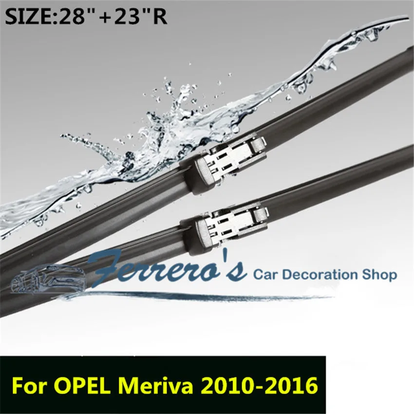 2pcs/Lot SG-002 Wiper Blades For 2010-2016 OPEL Meriva B 28