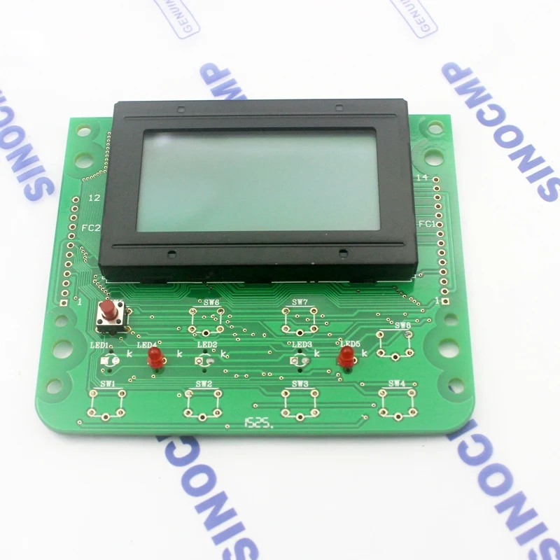 SK200-6 SK-6 Excavator LCD Screen For Kobelco Monitor Gauge Panel, 3 month warranty