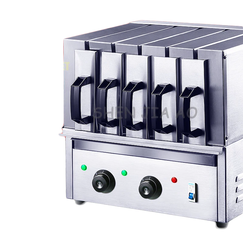 Barbecue Commercial sans fumée, température contrôlée, four électrique, 5 groupes, gril électrique, 220V, 3,6 kw, 1 pièce