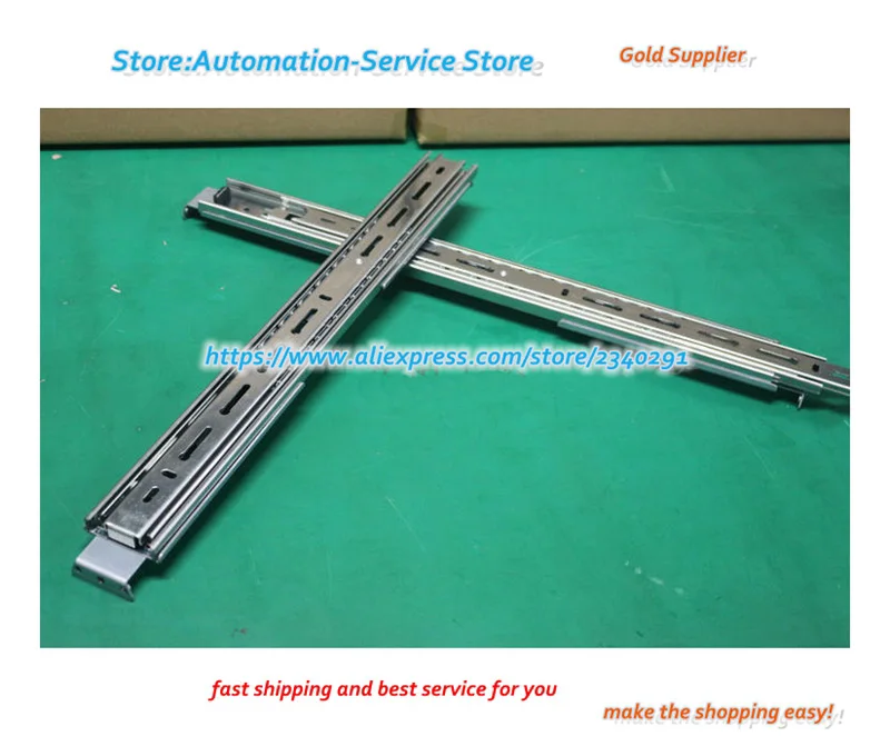 

D218 1U 2U 3U 4U Chassis Industrial Control Server Rails Rack Rail Pull Type Three Rail