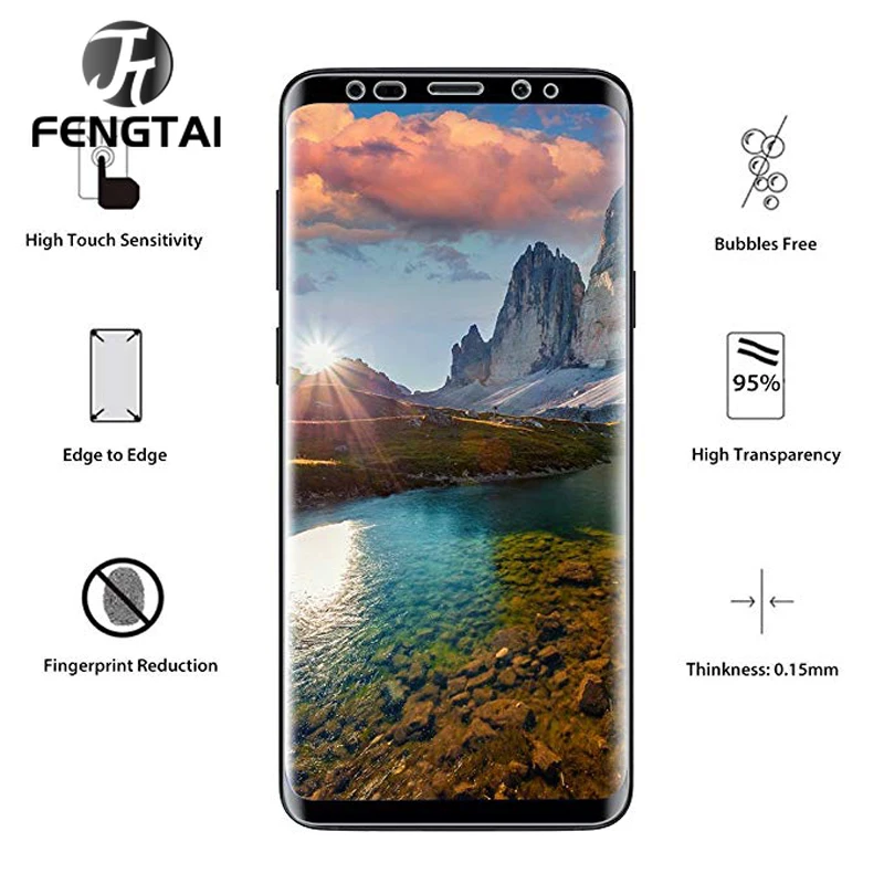 Película protectora HD de cobertura completa para Samsung Galaxy Note 8 9 S8 S9, Protector de pantalla para Samsung S9 S8 S7 S6 Edge Plus, sin vidrio