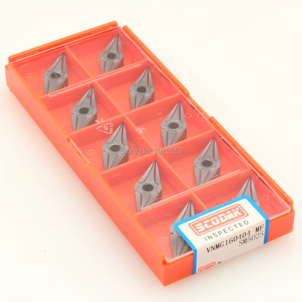 VNMG160404 SM5025 Turning carbide inserts for Lathe tool holder Stainless steel machining