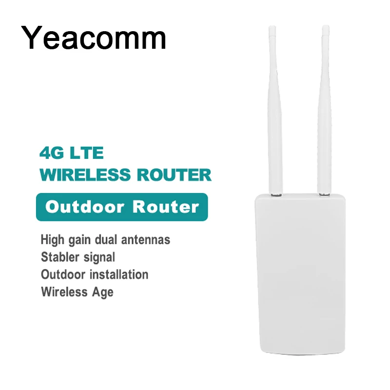 Yeacomm CPF905 high speed 4G LTE CPE Router Outdoor Wifi Access Wireless AP with sim card