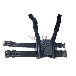 Hunting shooting Drop Leg Holster Tactical Holster P220 Compact Thigh Holster For P220 Camping tourism