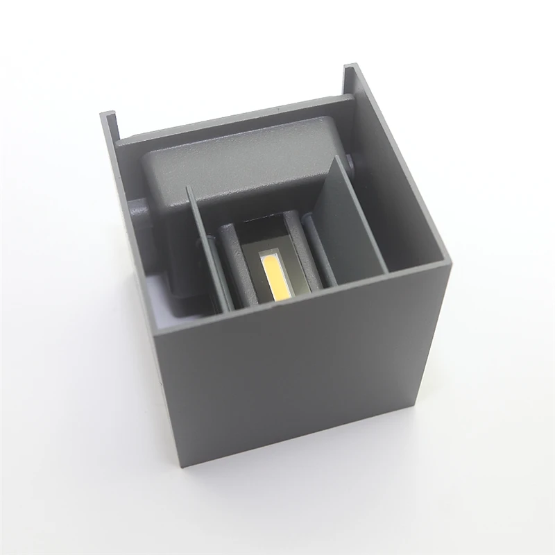 10W 12W Square LED Wall Lamps Brief Cube Adjustable Surface Mounted Wall Light Dimmable AC110V 220V Indoor&Outdoor Lighting