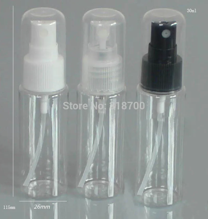 

50 x 30ml Clear plastic Fragrance bottle,1oz Empey Plastic Mistspray bottle,cosmetic packaging,cosmetic container