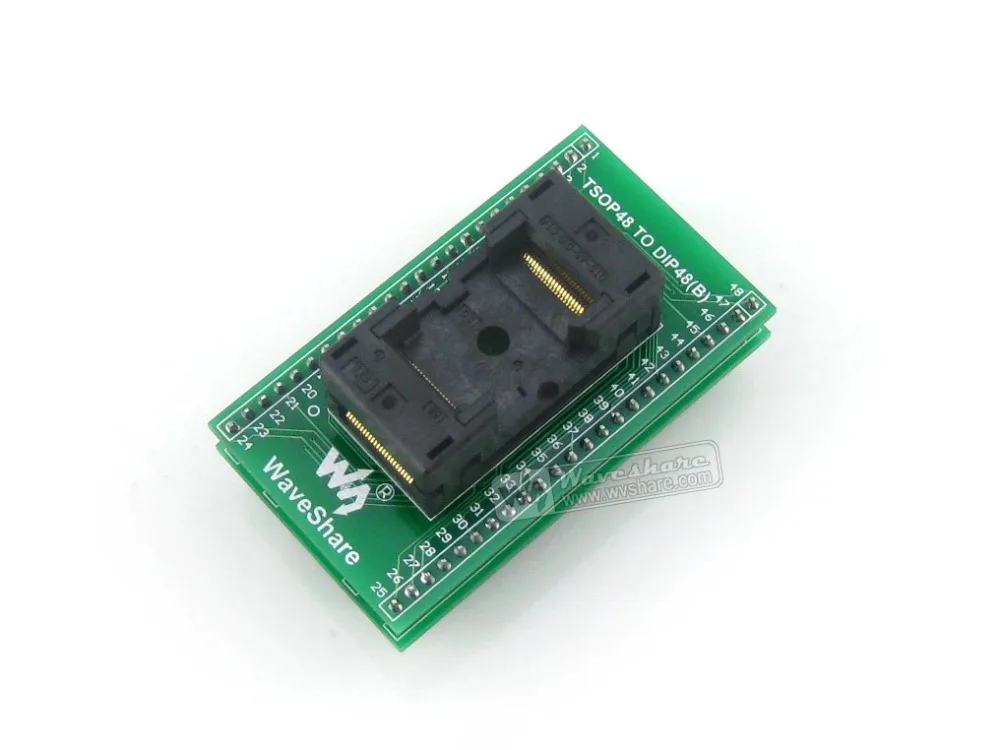 TSOP48 TO DIP48 (B) # OTS-48-0.5 Yamaichi IC Test Socket Programming Adapter 0.5mm Pitch