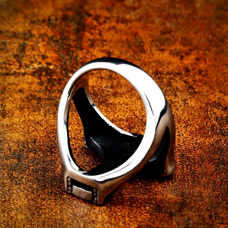 BEIER stainless steel character geometry thor\'s hammer mjolnir Viking ring for man`s gift Punk rock Jewelry boy`s gift BR8-624