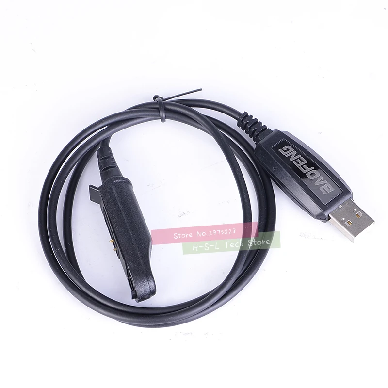 Baofeng Waterproof Walkie Talkie Programming Cable Driver With CD Driver For BF-A58 BF-UV9R Plus BF-9700 Programming Line