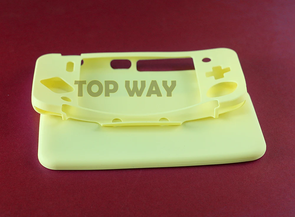 Funda protectora de silicona suave para Nintendo, carcasa inferior y superior para controlador 2DS XL/LL, novedad, 2DSXL, 2DSLL, 1 unidad