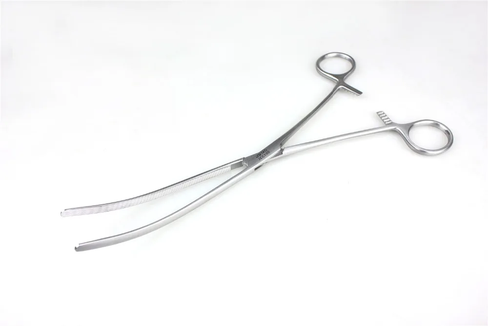 JZ JZ Anorectal instruments Medical intestinal forceps oblique straight teeth 304 stainless steel Shanghai Operating Instruments image 6