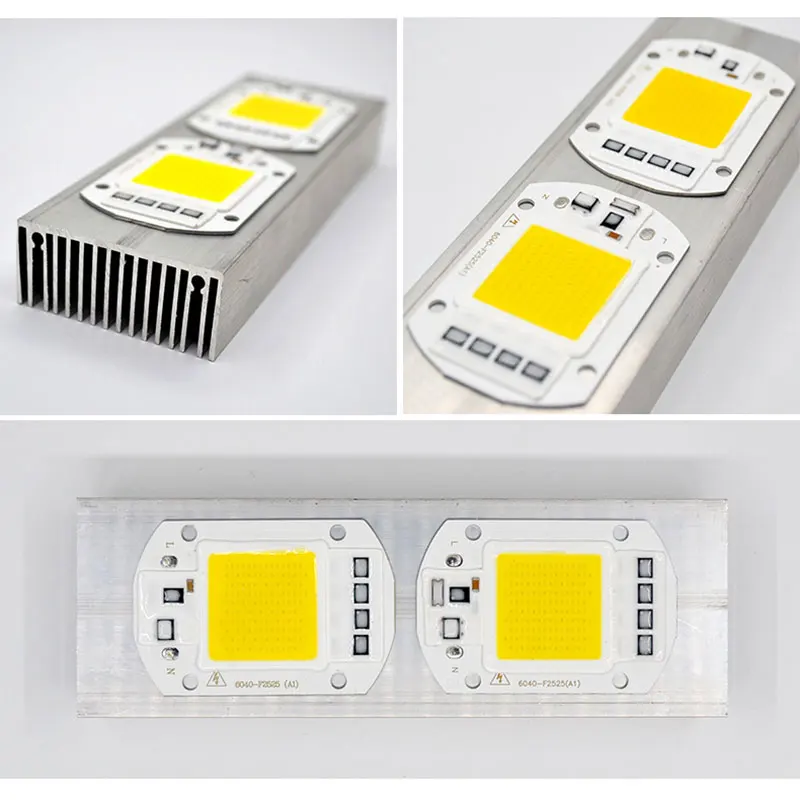 Dissipateur thermique en aluminium pour puce LED, refroidisseur de refroidissement, technologie IC, PBC, 150x50 religions