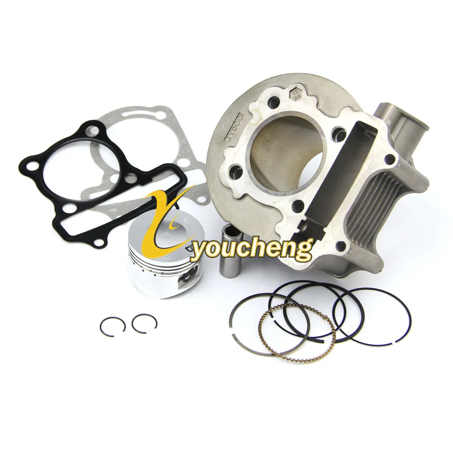 GY6 125cc 52.4mm Cylinder With Piston Kit Chinese Scooter Engine 4T 152QMI JONWAY ZNEN ATV Moped Rebuilt GY6-125TG