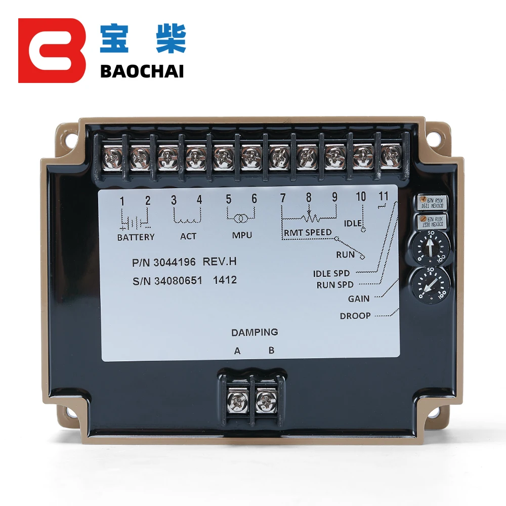 3044196 3098693 Diesel Generator Engine speed controller Governor Electronic circuit board regulator