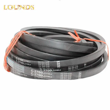 Gewikkeld V-BELT A660Li A686Li A710Li A725Li A737Li A750Li A762Li A787Li A800Li A813Li Industrie Zwart Rubber Een Type Vee V Riem