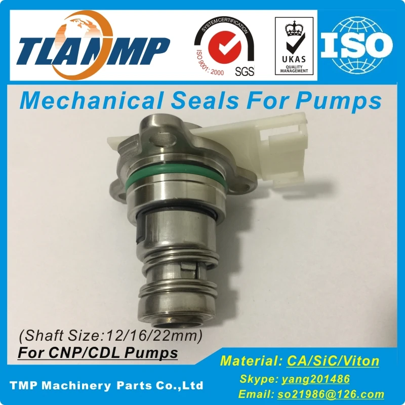 CDLC-16(3R) TLANMP Mechanical Seals for CDL/CDLF Pumps (Shaft Size 16mm) CNP/SPERONI Pumps Cartridge Seals