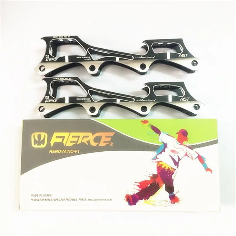 243mm Rockered Skates Base Roller F1 Slalom Rocked 72MM 76MM 80MM Inline Skating Frame 4X80mm 4X76mm 4X72mm 231mm 219mm MST FSK