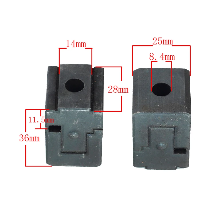 

P143 Clamp For DEFU Key Cutting Machine Parts Locksmith Tools 2 pieces/lot