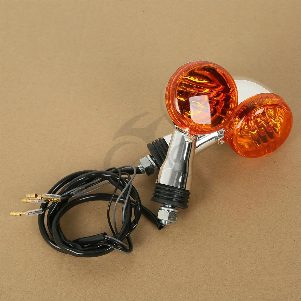 Motorcycle Turn Signal Lights For SUZUKI Boulevard M109R VRZ1800 Harley Dyna Softail Sportster Signal indicator Chopper Bobber