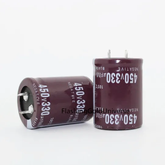 450V 330UF 330UF 450V New Electrolytic Capacitor  volume 30*35MM best quality