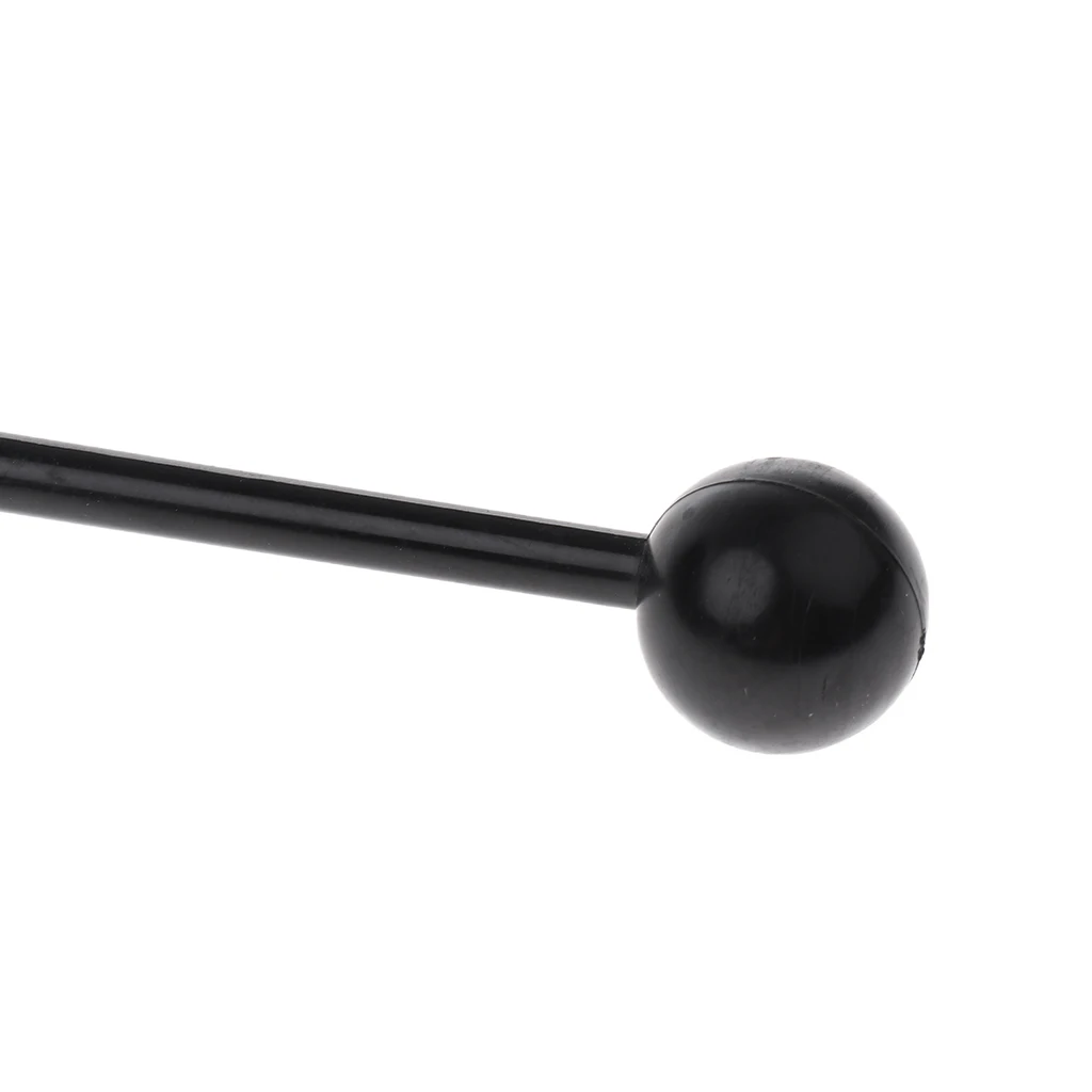 1 Pair Plastic Percussion Mallets Xylophone Sticks for Kids Musical Instrument Toy 265 mm Black Musical Instrument Accessories