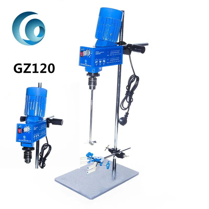 GZ120-S/GZ120 Lab Digital Powerful Lab Stirrer mixer 2000RPM 20L 0-10000 mPas constant cantilever