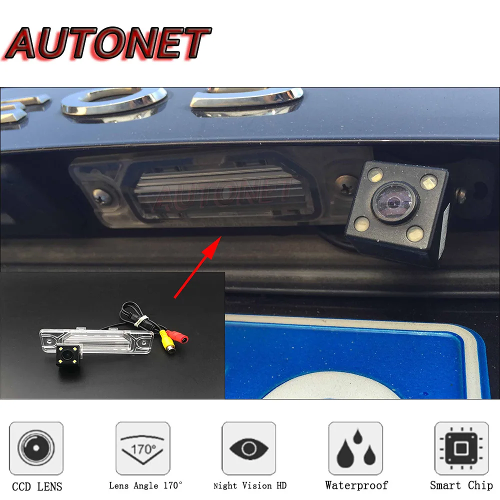 AUTONET HD Night Vision Backup Rear View camera For Infiniti QX70 QX FX FX35 FX37 2003~2008 CCD/license plate Camera or Bracket