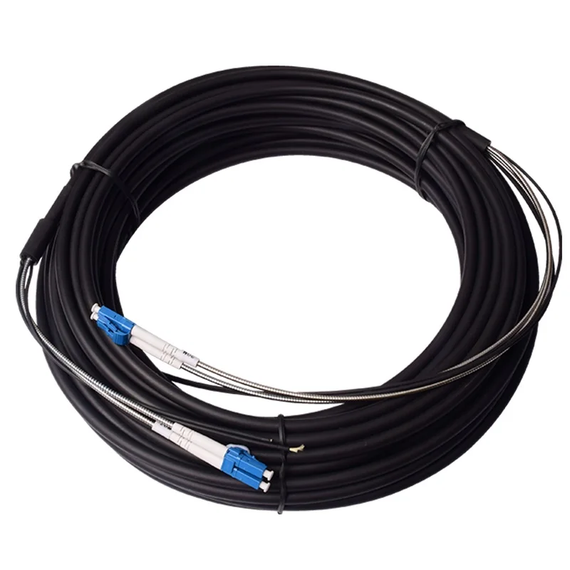 Asli 5 Buah 10 M Lc UPC Fiber Optic Duplex Kabel Patch Cord FTTH LC UPC Singlemode Duplex Fiber patch Cord Kabel