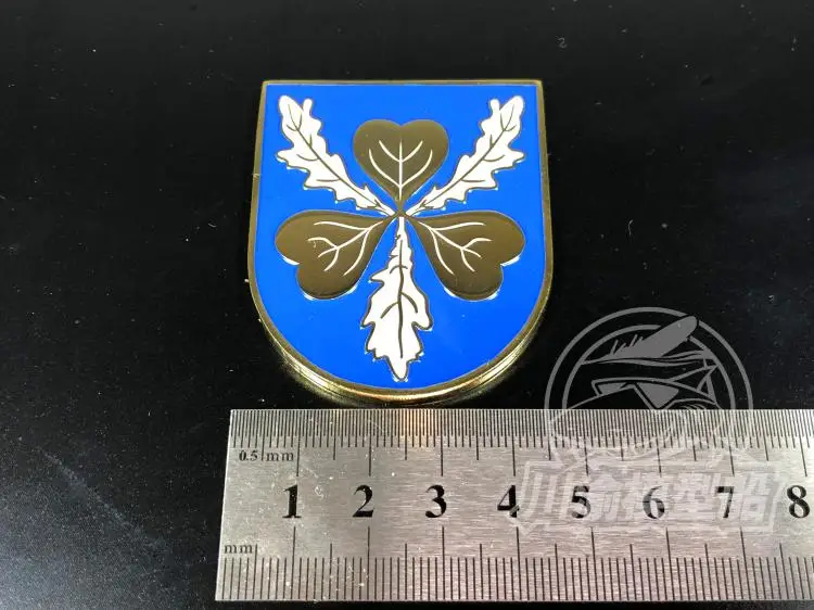 Metal Badge Heraldry WWII German Battleship Bismarck for 1/700 1/350 1/200 Model Ship Display CYH007