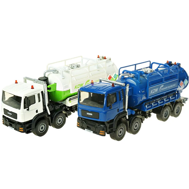 KAIDIWEI Alloy engineering vehicle waste water recycling and transportation vehicle model environmental protection children toy