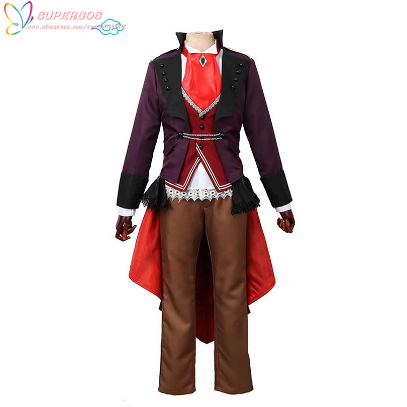 

Ensemble Stars Shino Hajime Coat Pants Suit Cosplay Costume ,Perfect Custom For you!