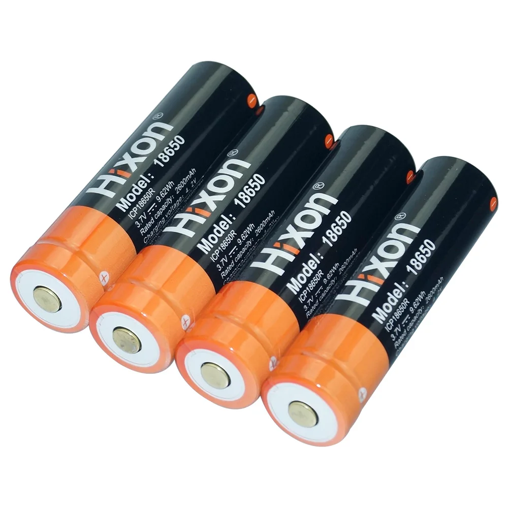 186502600mAh 3.7V ICR Rechargeable Li-Ion Replacement  Protected Battery With PCB Board For Olight ITP LED Flashlights