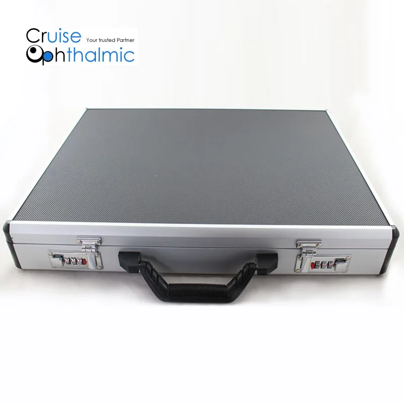 Imagem -04 - Optométrico Premium Trial Lens Grupo 266 Optical Len Abertura Livre Aro de Plástico com Borda de Metal Pmt266-b8 Enviando da Polônia