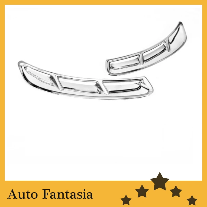 Chrome Fender Air Vent Cover Trim for Ford S-MAX 2007-2012 -free shipping