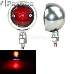 Universal LED Motorcycle Taillight Retro Red Rear Tail Brake Stop Lamp For Harley Honda Yamaha Cafe Racer Chopper Bobber