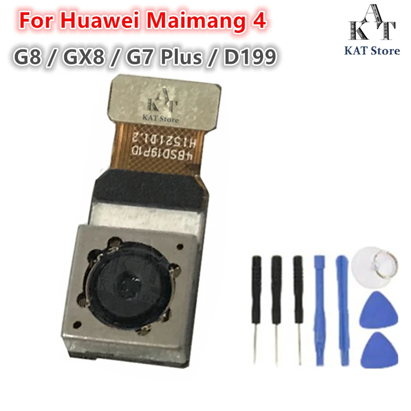 

5Pcs Back Main Rear Camera Flex for Huawei Maimang 4 / G8 / GX8 / G7 Plus / D199 Small Front Camera Modules Flex Cable Ribbon