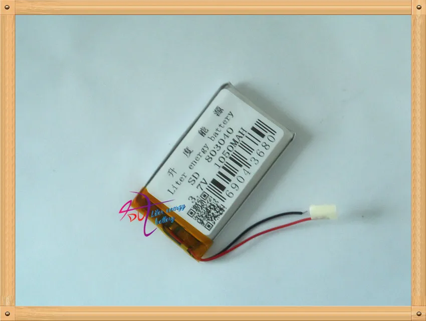 Supply wireless mouse with a lithium polymer battery 803040PL/1050mAh, Bo Italian special lithium battery 3.7V