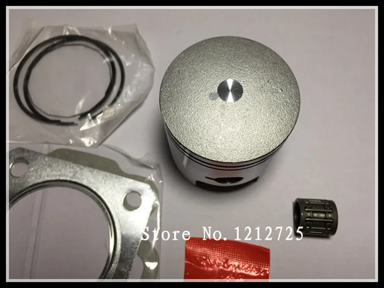 Two stroke Scooter AG100  AG 100 motorcycle Piston ring Piston diameter 52.5mm 12mm pin