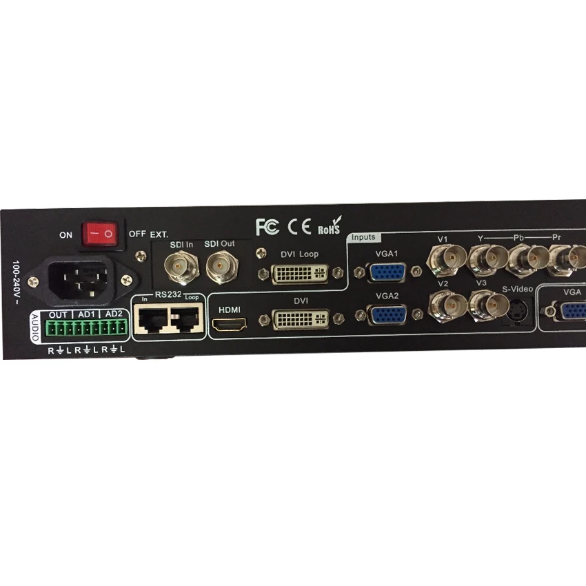 Led Display Video Processor LINSN and NOVA, VDWALL LVP605 Hdmi/ Composite/Usb/DVI/vga input Dvi/Vga/Output Vdwall lvp605 series