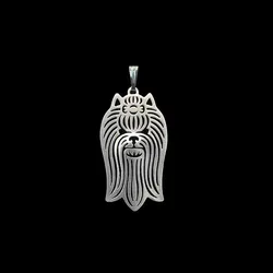 Fashion Jewelry Metal Alloy Pet Pendants Women's Yorkshire Terrier Jewelry Pendants