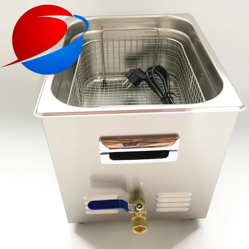 10 liter Digital Ultrasonic Cleaner,110V and 220V 40khz includes cleaning basket and Lid