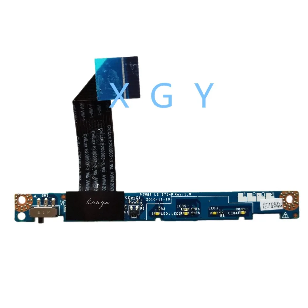 

LS-6754P Original For Lenovo laptop G570 G575 LED Board with Cable free shipping 100% Working