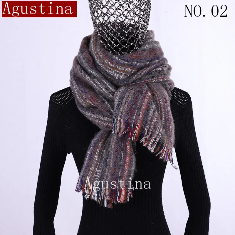 winter cashmere scarf shawls fashion luxury brand women pashimina high quality thick large stoles scarves bufanda mujer echarpe