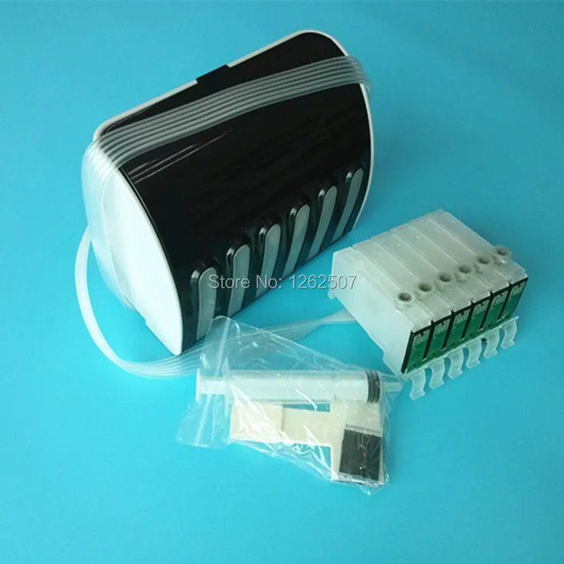 T0791-T0796 79 Doorlopende Inkttoevoersysteem Voor Epson Stylus Foto 1400 1500W P50 Artisan 1430 Px650 660 660 700W 710W 720