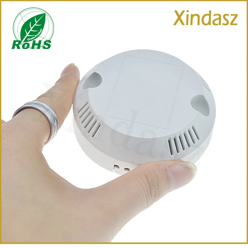

5pcs 70*22mm LED drive enclosure plastic for electronics round electronics plastic housing