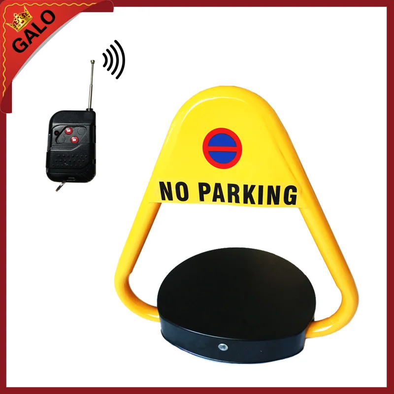 Triangular shape Electric parking lock Automatic remote control waterproof VIP Park car barrier LOCK