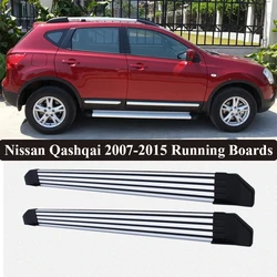 JIOYNG For Nissan Qashqai 2007-2015 Car Running Boards Auto Side Step Bar Pedals Brand New Nerf Bars